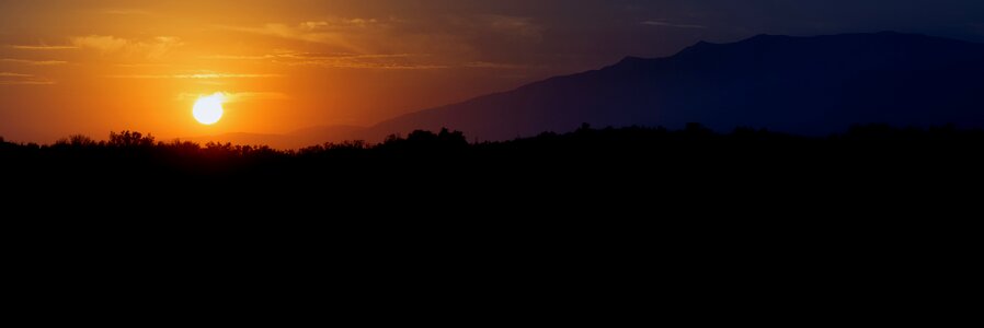 Afterglow sky nature