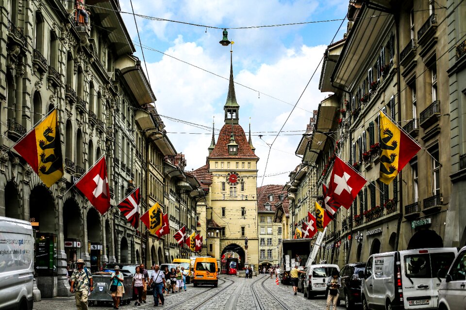 Swiss berne the old town