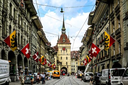 Swiss berne the old town
