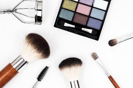 Cosmetics makeup applying