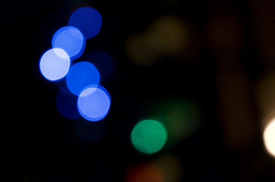 Blur black abstract black bokeh