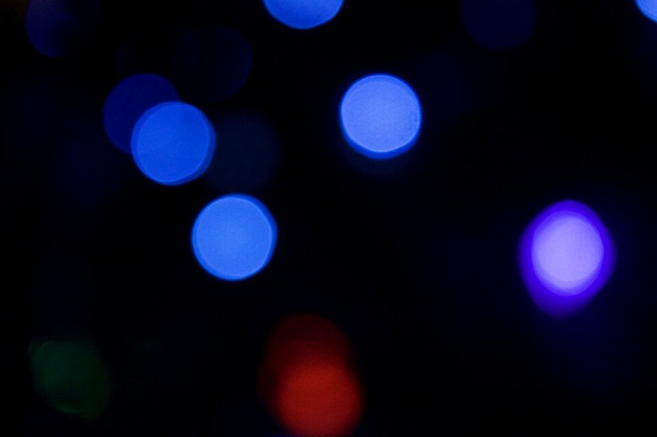 Blur black abstract black bokeh