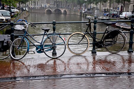 Canal holland amsterdam photo