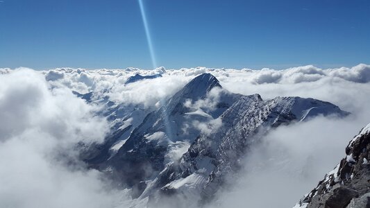 Monte zebru ortlergruppe alpine photo