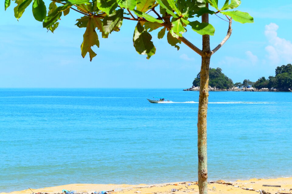 Nature ocean blue