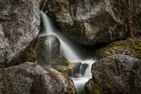 Waterfall nature flow