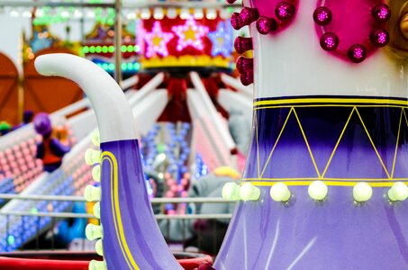 Lights park amusement
