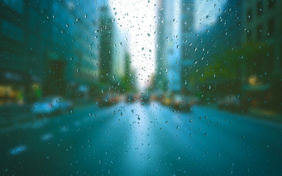 Street city background
