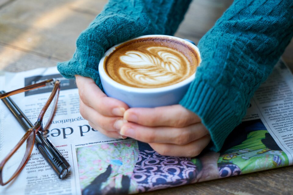 Cup coffee cup good morning