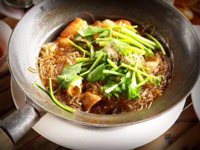 Soup seafood lemongrass