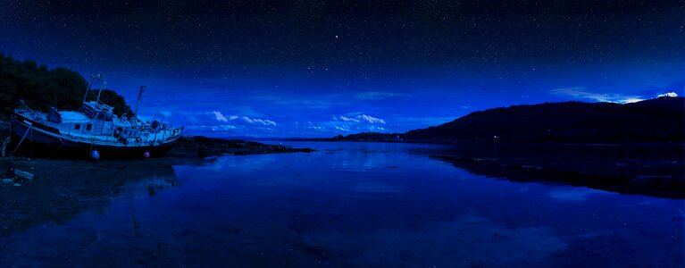 Highlands night sky