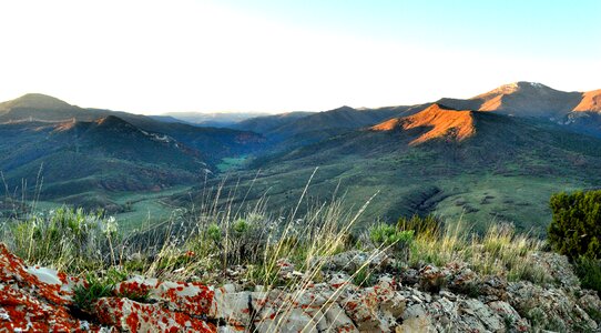 Summit morning outdoor