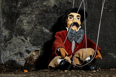 Marionette strings puppet photo