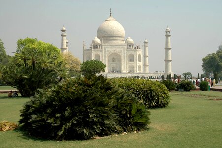Taj-mahal temple building