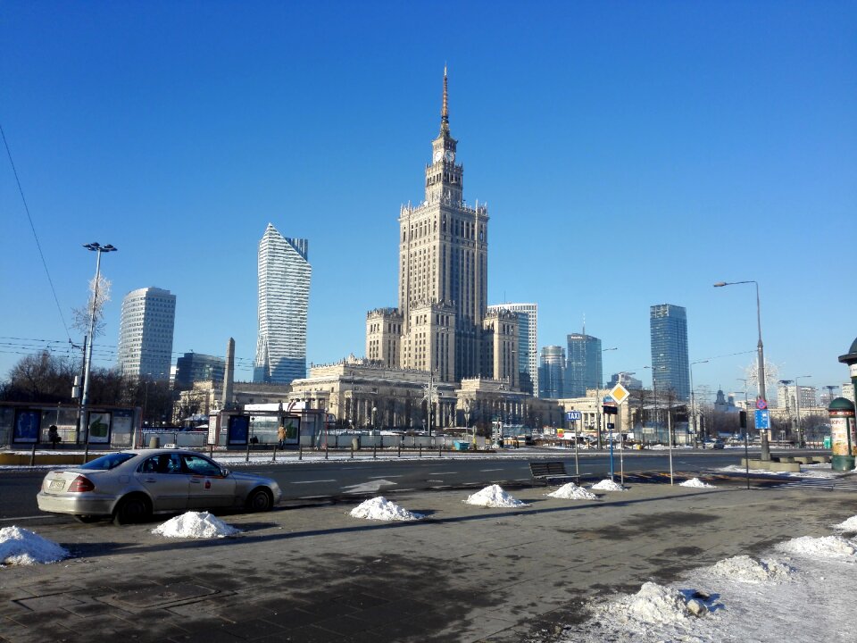Pkin the capital of poland city