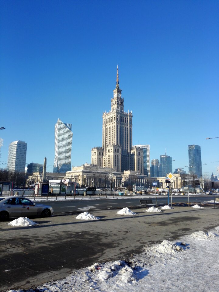 Pkin the capital of poland city