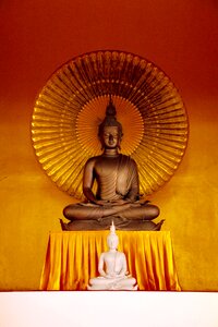 Buddhism asia golden buddha photo