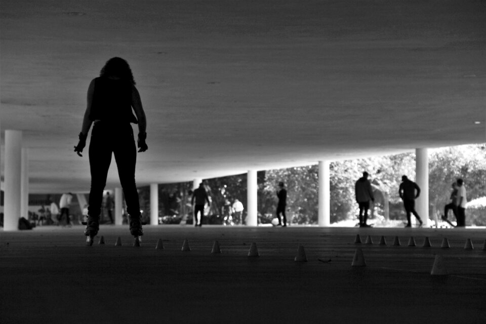 Woman beauty park