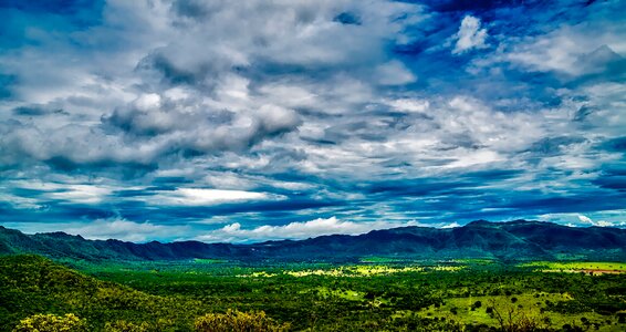 Clouds landscape scenic photo