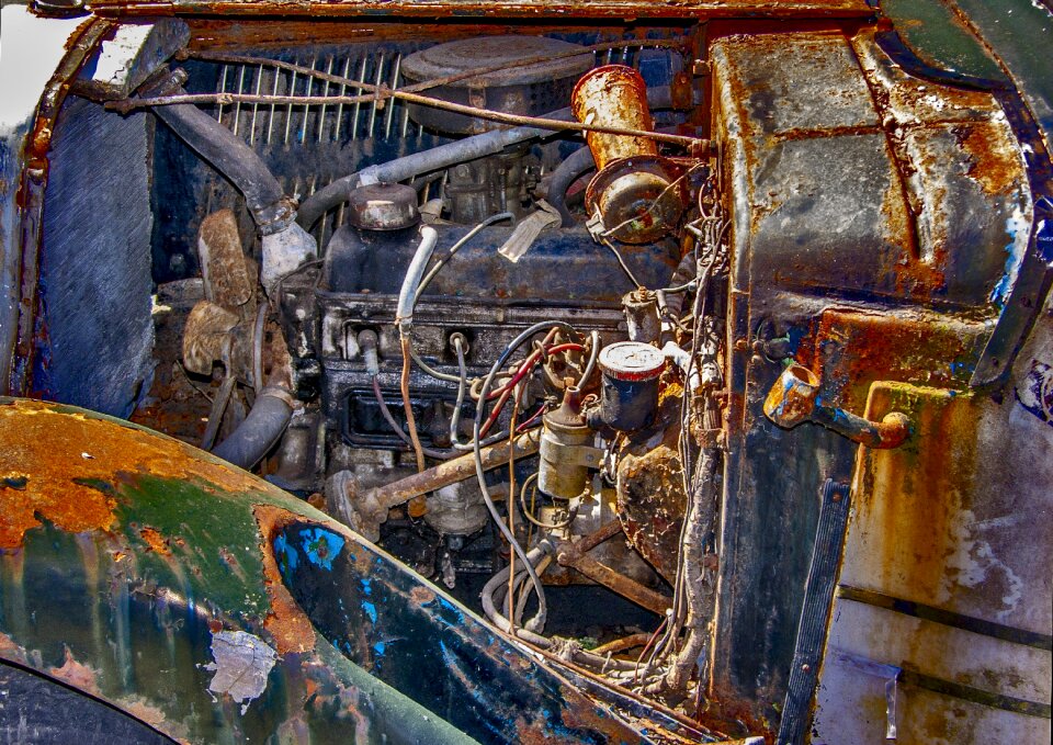 Technology old vehicle