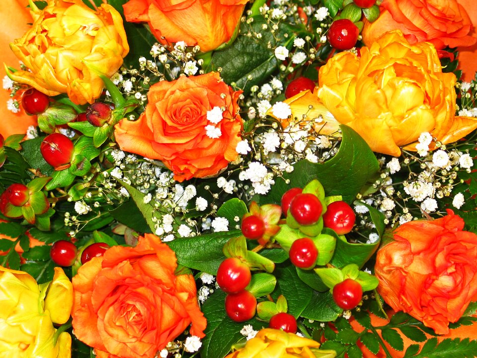 Bouquet love flowers
