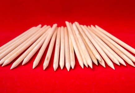 Pedicure hand care toothpicks