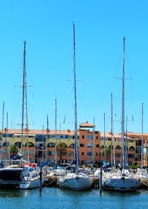 Port mast sailboat