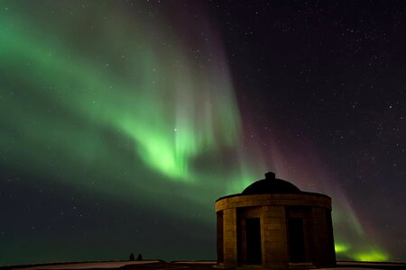 Northern borealis sky photo