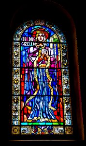 Colors decorative stained glass