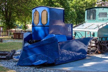 Plough railway train