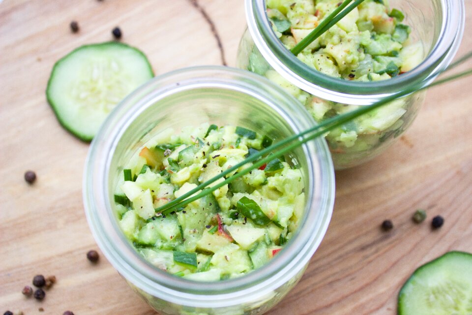 Tartar glass chives