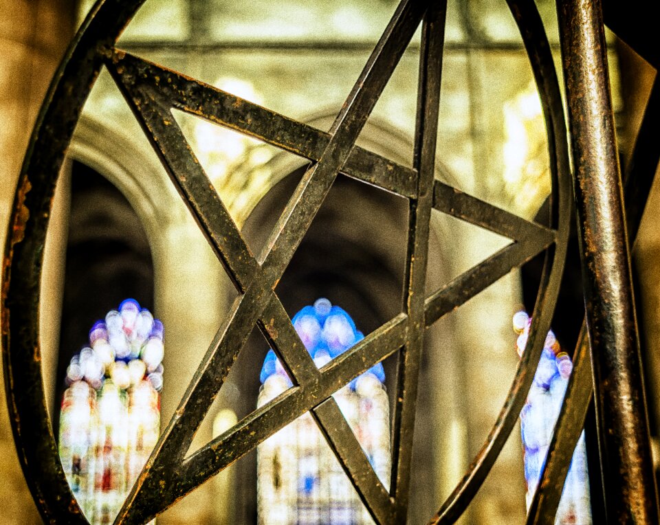 Religious faith close up