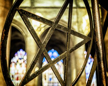 Religious faith close up