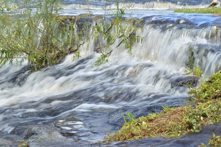 Waterfall outdoors nature photo