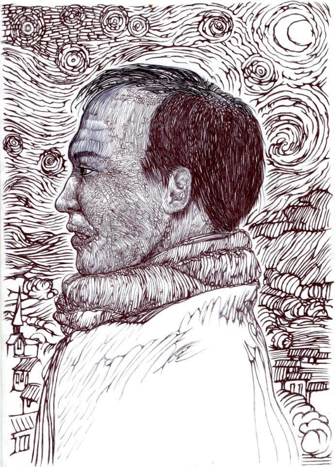 Autoportraits à 2 mains n°4 