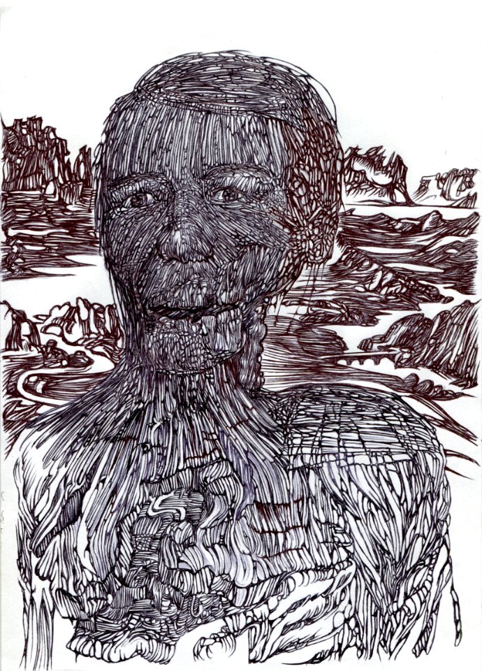 Autoportraits à 2 mains n°5 