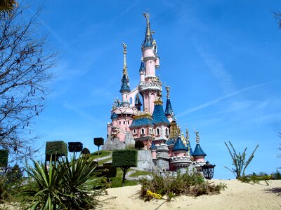 Paris theme castle photo
