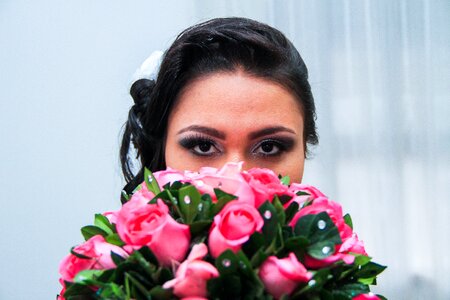 Bridal bouquet romantic marriage