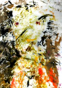 Gouache et encre de chine, 1993 Scan + Capture NX2 