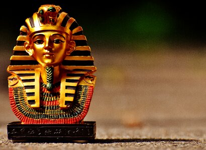 Egyptian pharaonic head
