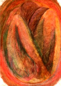 Pastels et huile de lin, 1994 