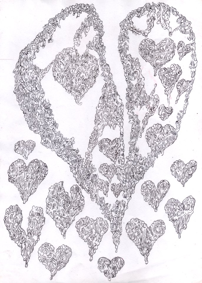 Ballpoint on paper, 2011 