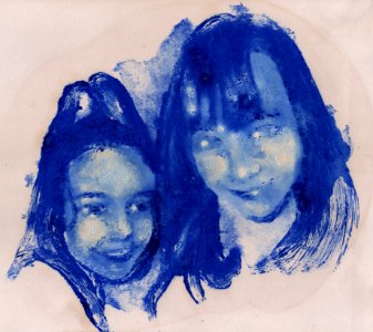 Huile sur papier, 2007 