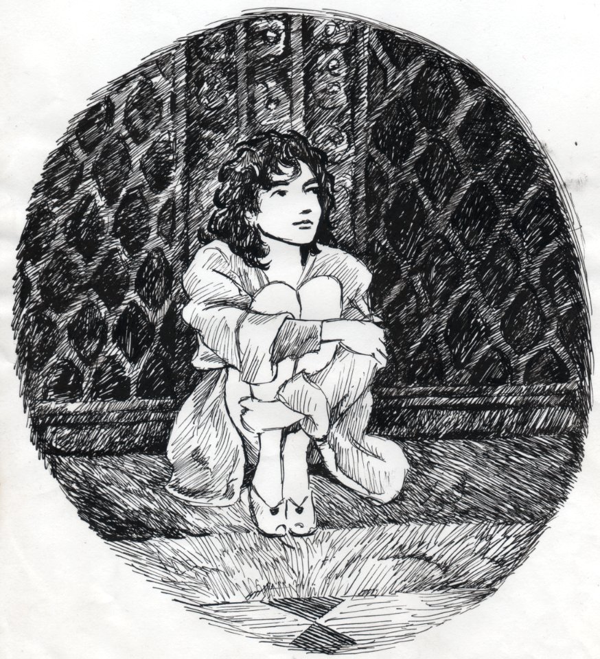 Venise, encre de chine, 1992 