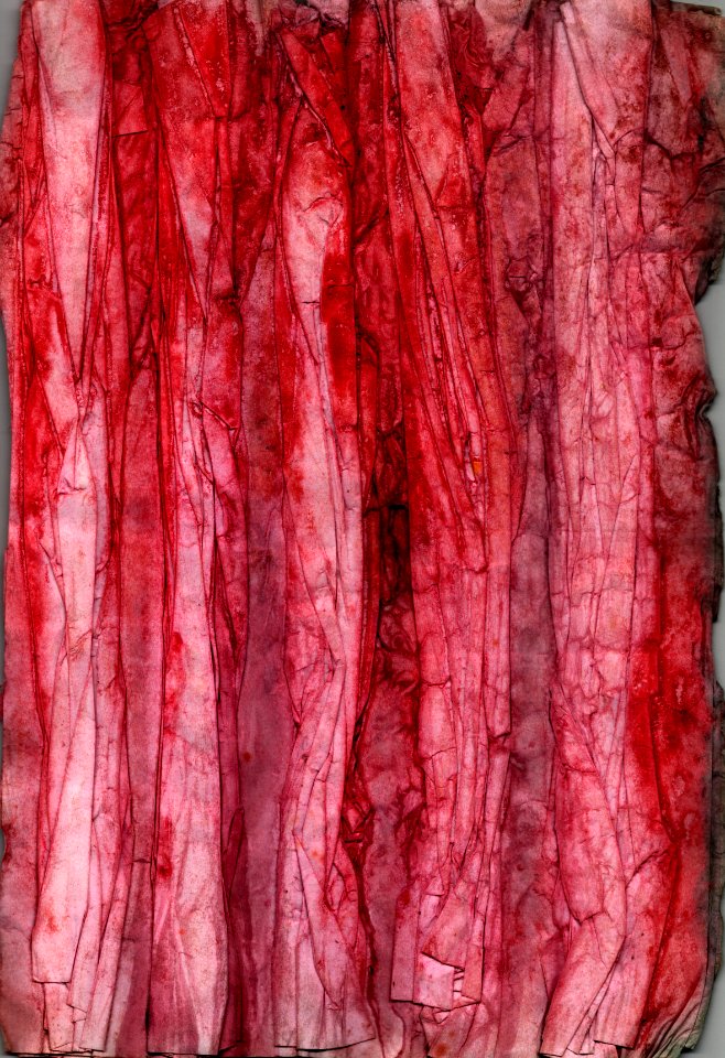 gouache, 1995, View On White 