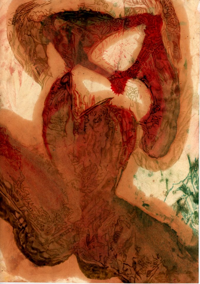 huile sur papier, 1992/2006 