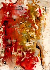 huile et encre, 1992/2001 