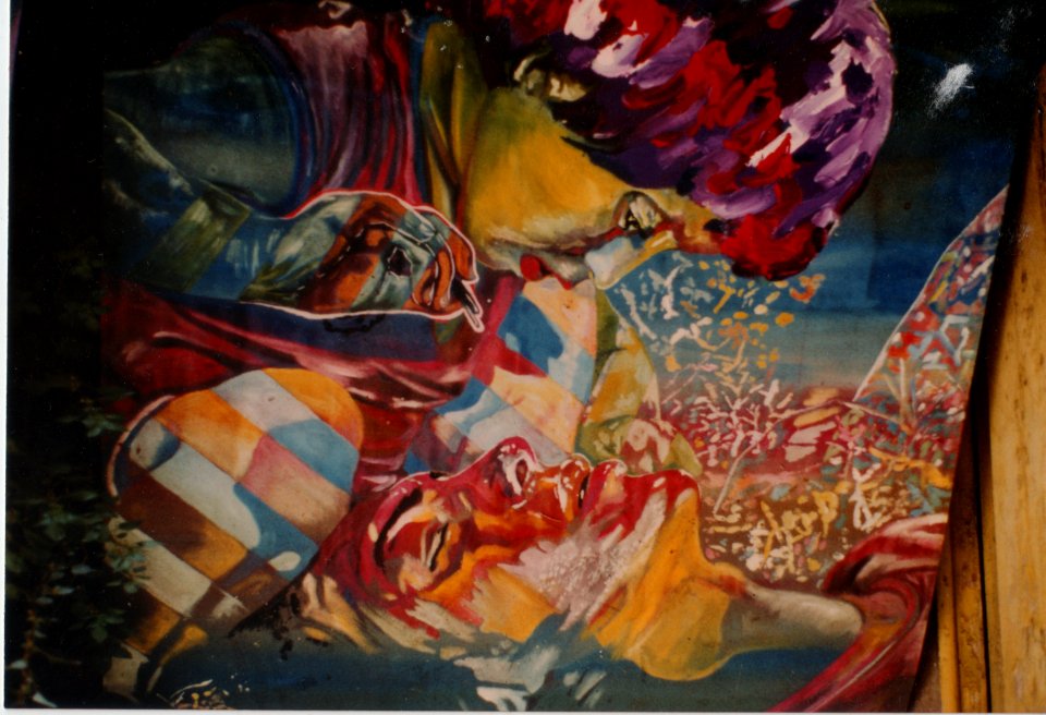 gouache et huile sur isorel, 1983 