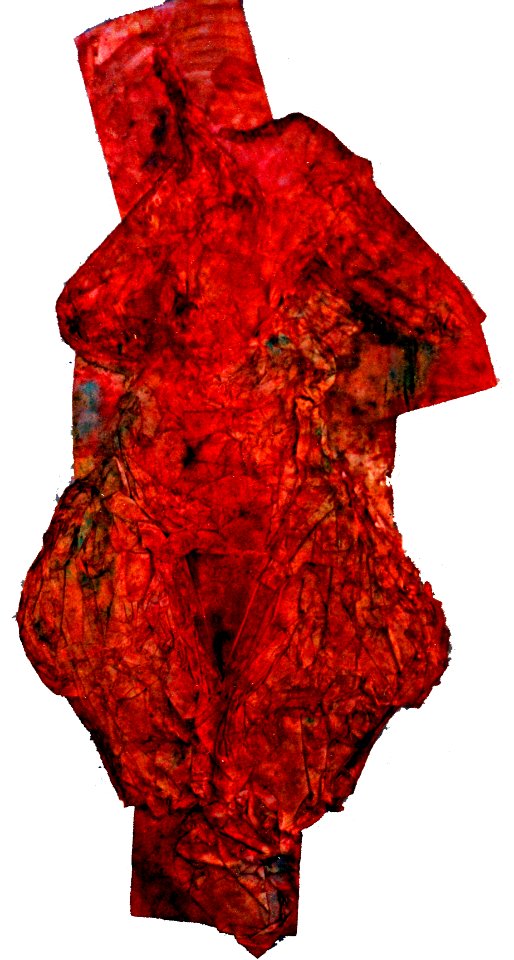 papier et gouache, 1994, 50 X 110 cm 