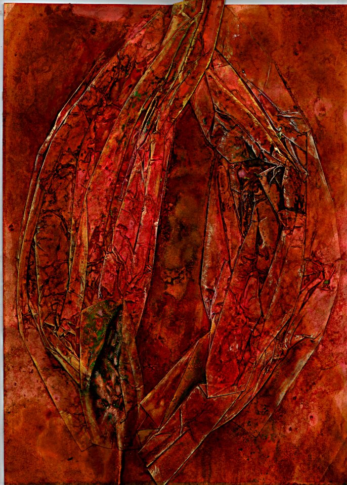 gouache, encre et papier 